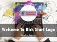 Kick Start Logo Presentation PowerPoint PPT Presentation
