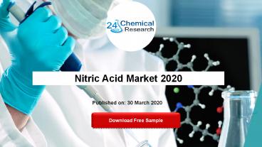 Nitric acid market 2020