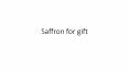 Saffron for gift - Unique gift idea PowerPoint PPT Presentation