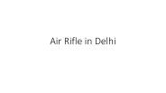 Air Rifle in Delhi (1)