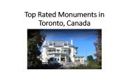 Top Most Monuments in Toronto