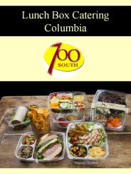 Lunch Box Catering Columbia