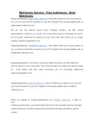 Best matrimony, Community matrimony, Free matrimony