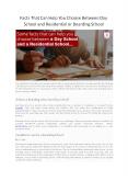 Facts That Can Help You Choose Between Day School and Residential or Boarding School PowerPoint PPT Presentation