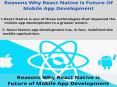 Reasons Why React Native Is Future Of Mobile App Development PowerPoint PPT Presentation