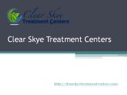 Clearskye Treatment Center | Drug Rehab Clinic