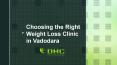 Choosing the Right Weight Loss Clinic in Vadodara PowerPoint PPT Presentation