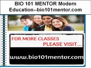BIO 101 MENTOR Modern Education--bio101mentor.com