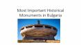 Important Monuments in Bulgaria PowerPoint PPT Presentation