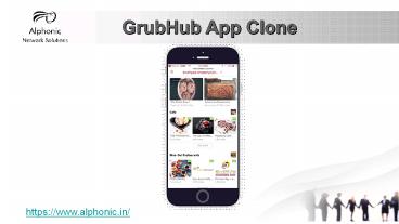 GrubHub app clone