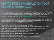 kindle support center getting better service online