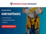 OPERATION UPKEEP Affordable House Plans