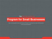 The Paycheck Protection Program for Small Businesses