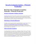 Best Security Companies in Sydney Australia – Pinnacle Protection PowerPoint PPT Presentation