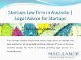 Startups Law Firm in Australia | Legal Advice for Startups PowerPoint PPT Presentation