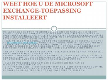 Contact met Microsoft op zoek naar betere online service