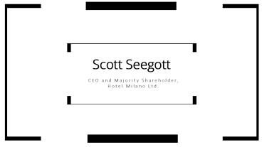 Scott Seegott - Possesses Excellent Leadership Abilities