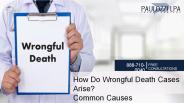 How Do Wrongful Death Cases arise? Common Causes