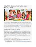 Why UKG study material is important for your child? PowerPoint PPT Presentation
