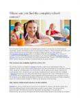 Where can you find the complete school courses PowerPoint PPT Presentation