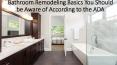 Bathroom remodeling: What things to consider before redesign your bathroom? PowerPoint PPT Presentation