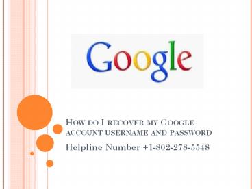 How To Fix Gmail account recovery?