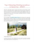 Top 4 Wyoming Wedding Locations to Check Out -  WCWV PowerPoint PPT Presentation