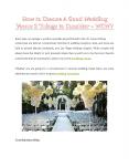 How to Choose A Good Wedding Venue 3 Things to Consider -  WCWV PowerPoint PPT Presentation