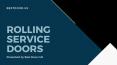 ROLLING SERVICE DOORS - Best Door US PowerPoint PPT Presentation