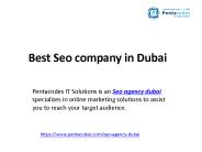 Best Seo agency in dubai