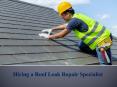 Hiring a Roof Leak Repair Specialist PowerPoint PPT Presentation