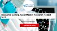 Inorganic Matting Agent Market Research Report 2020 (2) PowerPoint PPT Presentation
