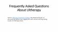 Frequently Asked Questions About Ultherapy PowerPoint PPT Presentation