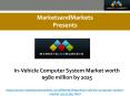 In-Vehicle Computer System Market worth $980 million by 2025 PowerPoint PPT Presentation