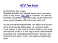 ACV for Hair - VLCC Institute PowerPoint PPT Presentation