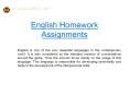 7 Easy Ways To Write Your English Homework Easily PowerPoint PPT Presentation
