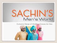 Exclusive Range of Wedding Dresses for Men