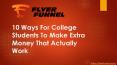 10 Ways For College Students To Make Extra Money That Actually Work PowerPoint PPT Presentation