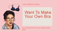 Bra and Corset Supplies Online