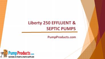 Liberty Septic Pumps