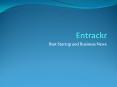 Entrackr- Upcoming Startup in India PowerPoint PPT Presentation