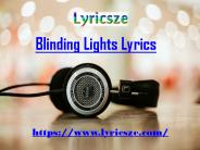 Blinding Lights Lyrics - Lyricsze.com