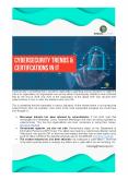 Cybersecurity Trends & Cetifications in IT PowerPoint PPT Presentation