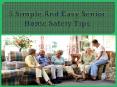 5 Simple And Easy Senior Home Safety Tips PowerPoint PPT Presentation