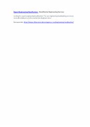 Expert Engineering Headhunters - HeadHunter Engineering Services