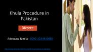 All Information About Khula Pakistan Family Law 2020