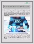 The Benefits of Top Manufacturing ERP Software in India PowerPoint PPT Presentation