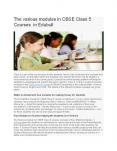 The various modules in CBSE Class 5 Courses in Edubull PowerPoint PPT Presentation