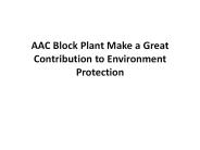 AAC Block Plant,AAC Plant Manufacturers