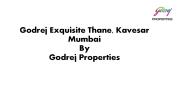 Godrej Exquisite Thane By Godrej Properties